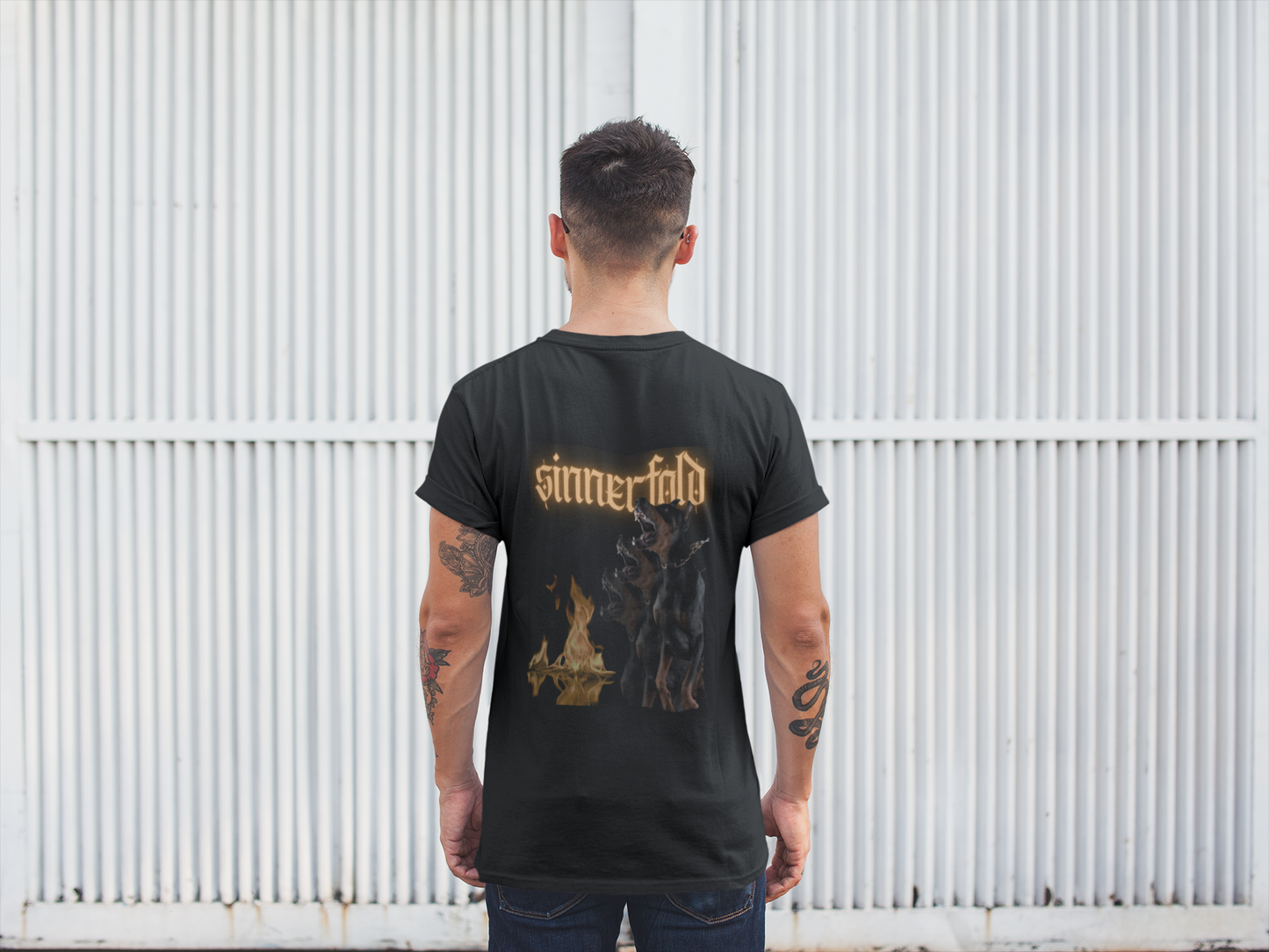 all bite no bark graphic tee