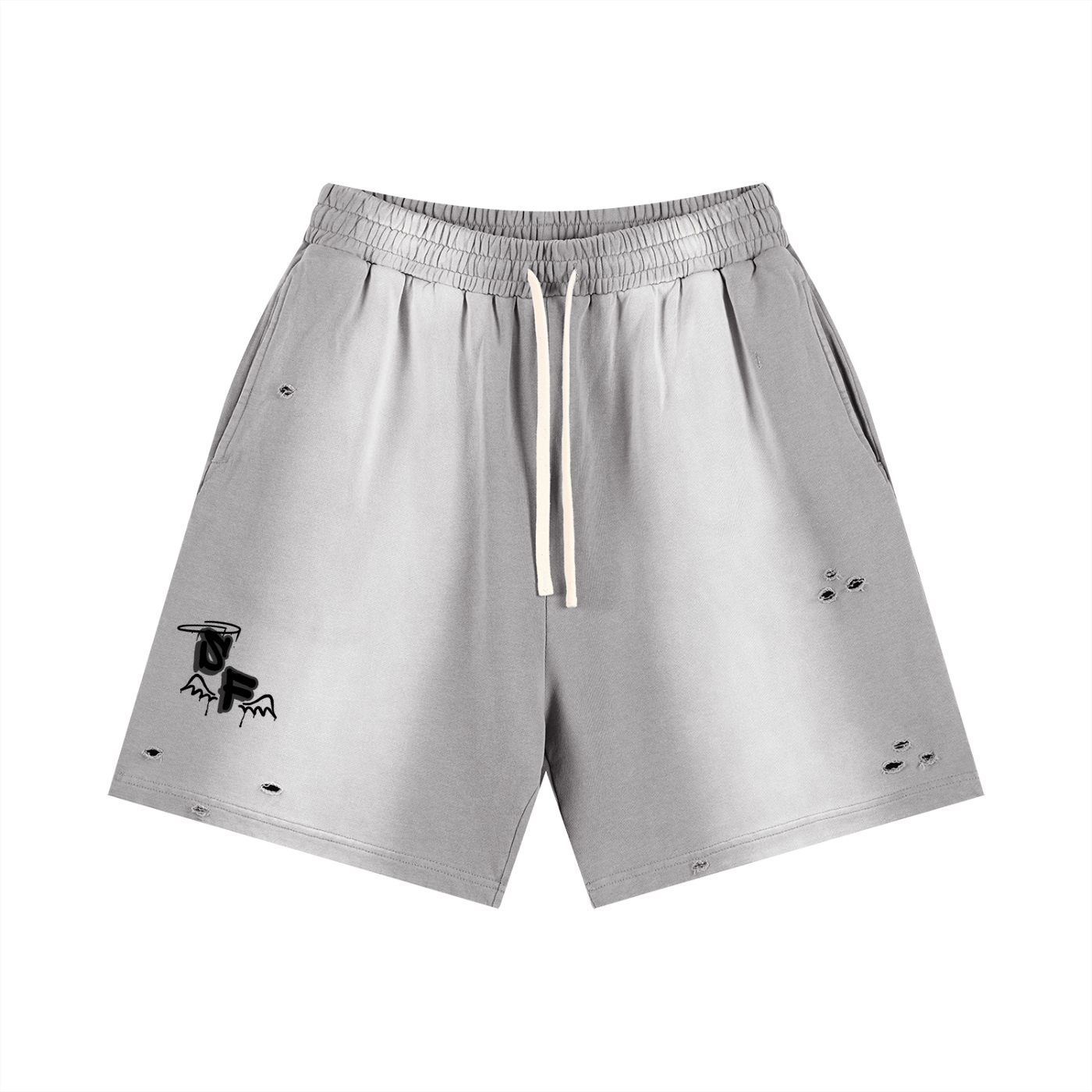 faded shorts