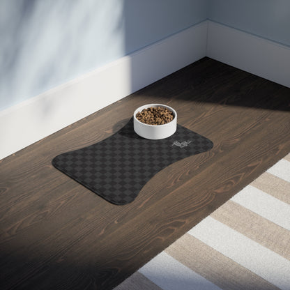 Checkerboard Pet Feeding Mat