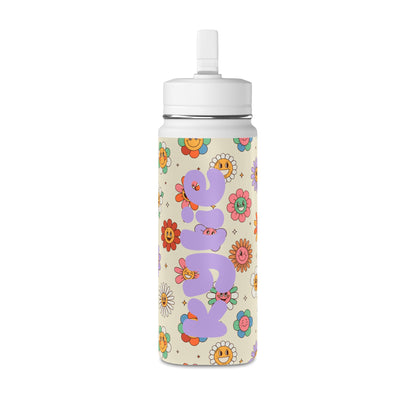 Flower Power Insulated Bottle