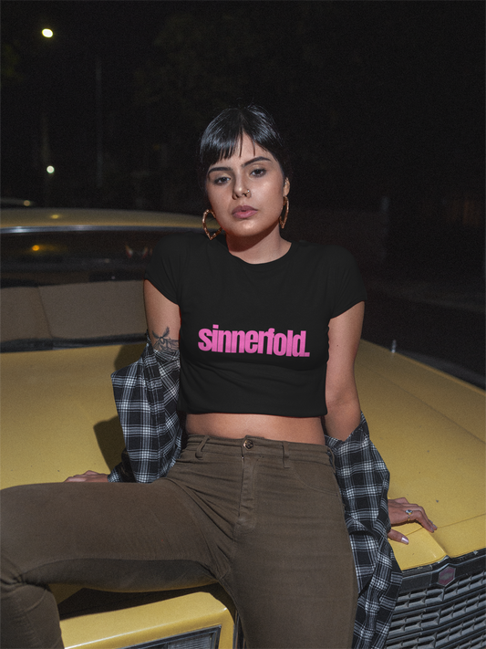 basic crop tee