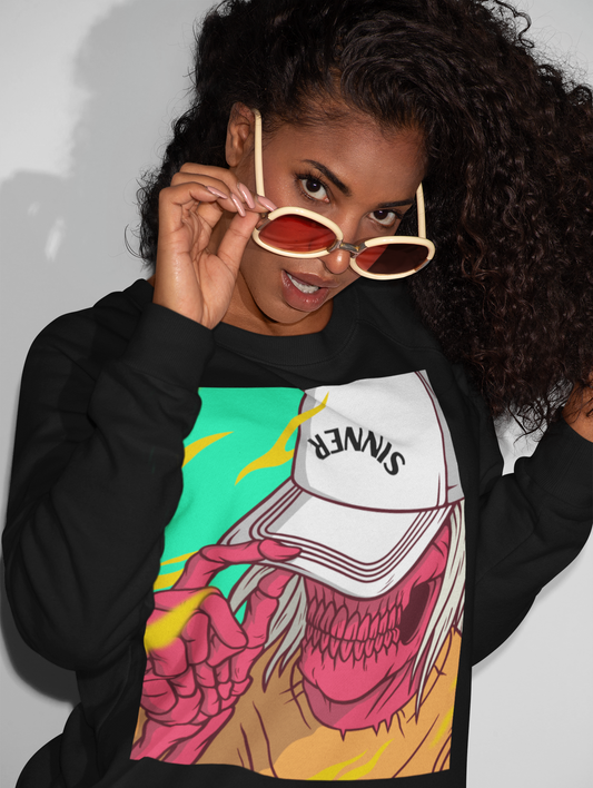 bone thugz cropped sweatshirt