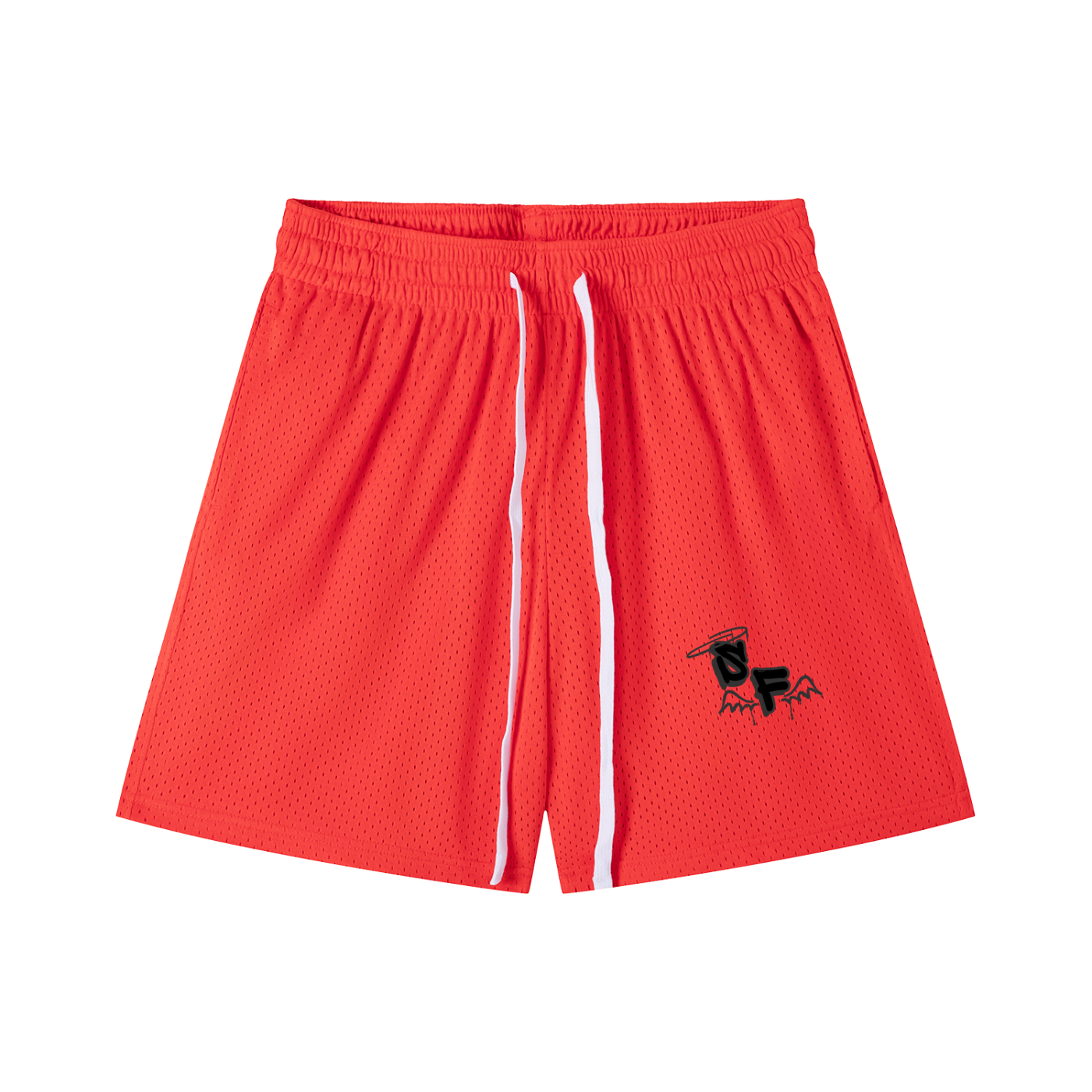 mesh shorts, but colorful