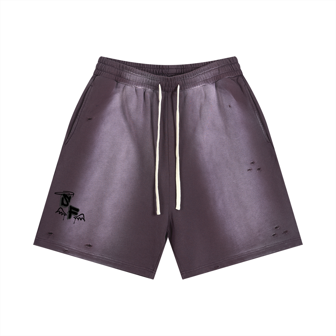 faded shorts