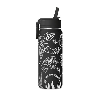 True to Temporary Tattoo Insulated Bottle