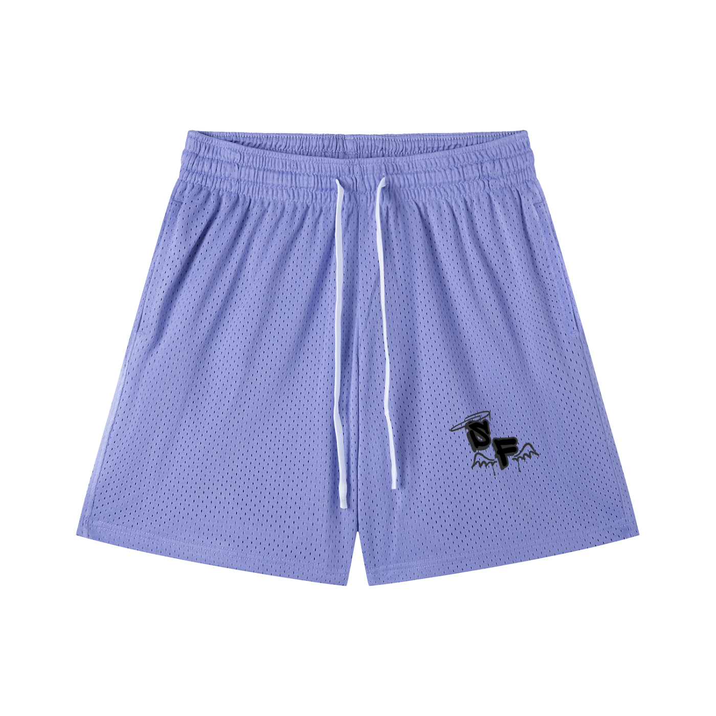 mesh shorts, but colorful