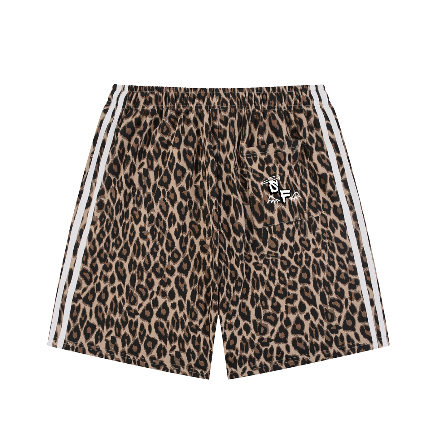 leopard shorts