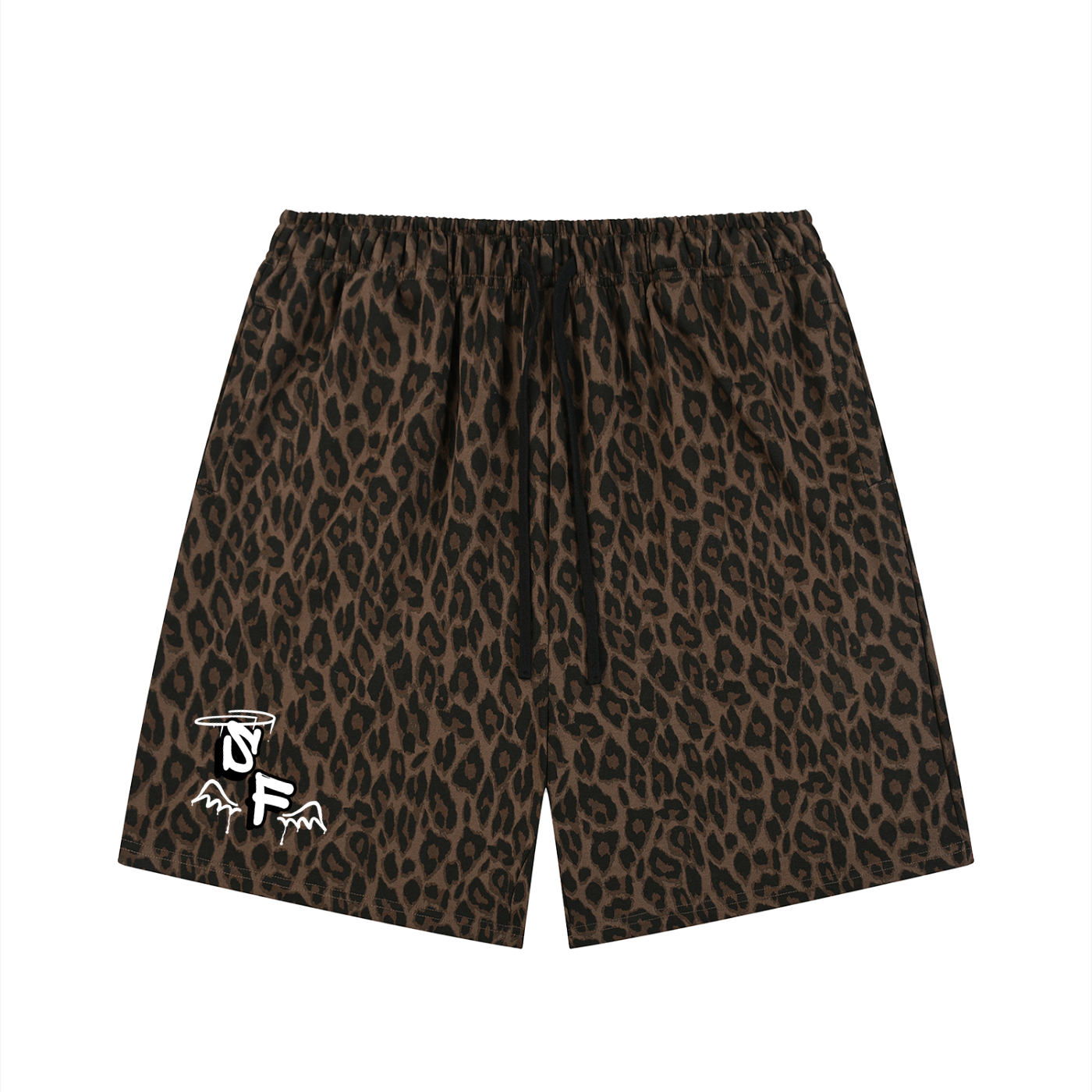 leopard shorts
