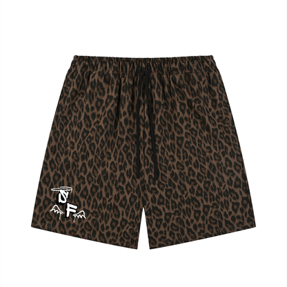 leopard shorts