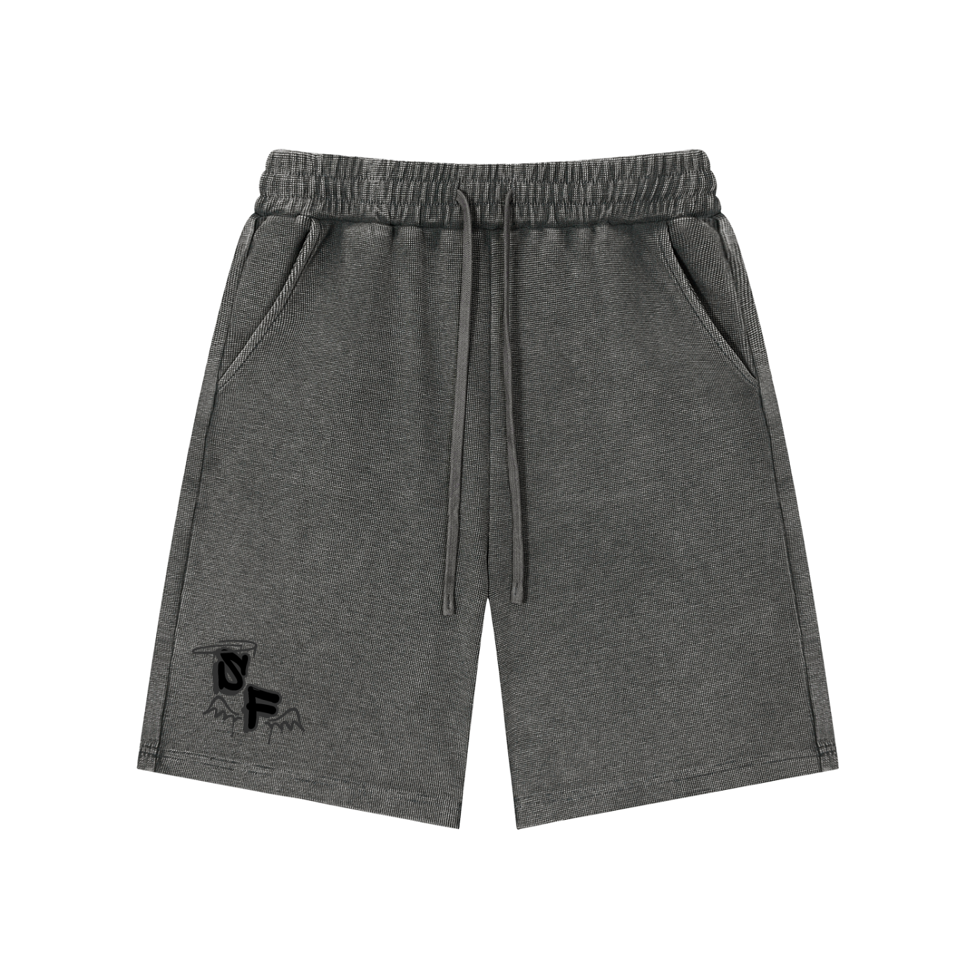 (not awful) waffle shorts