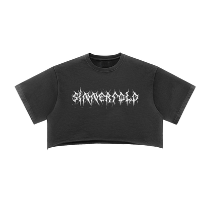 Mourning Glory Cropped Tee