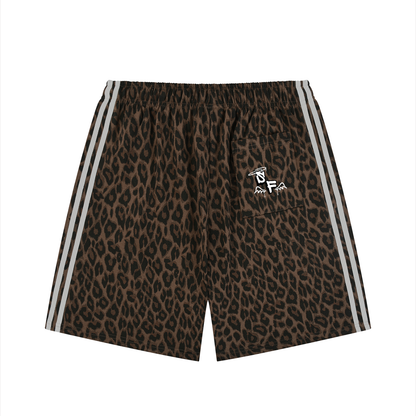 leopard shorts