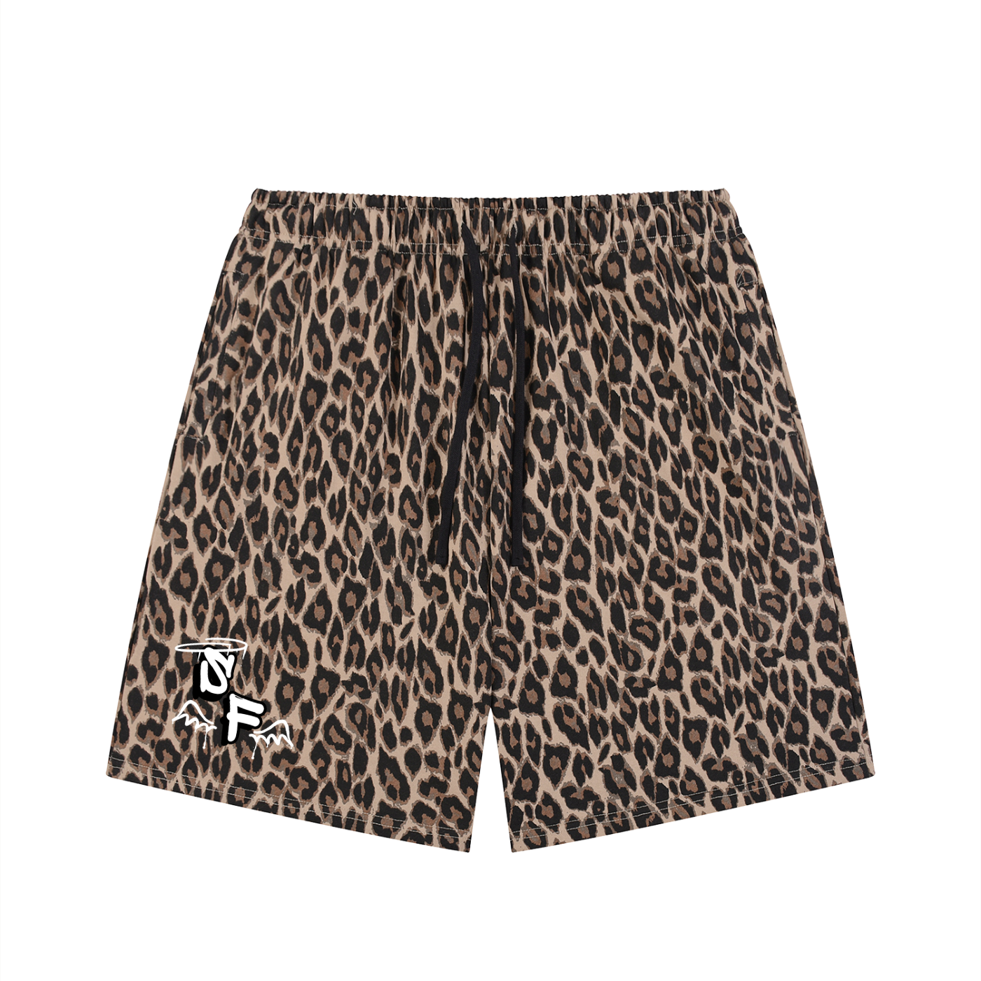 leopard shorts