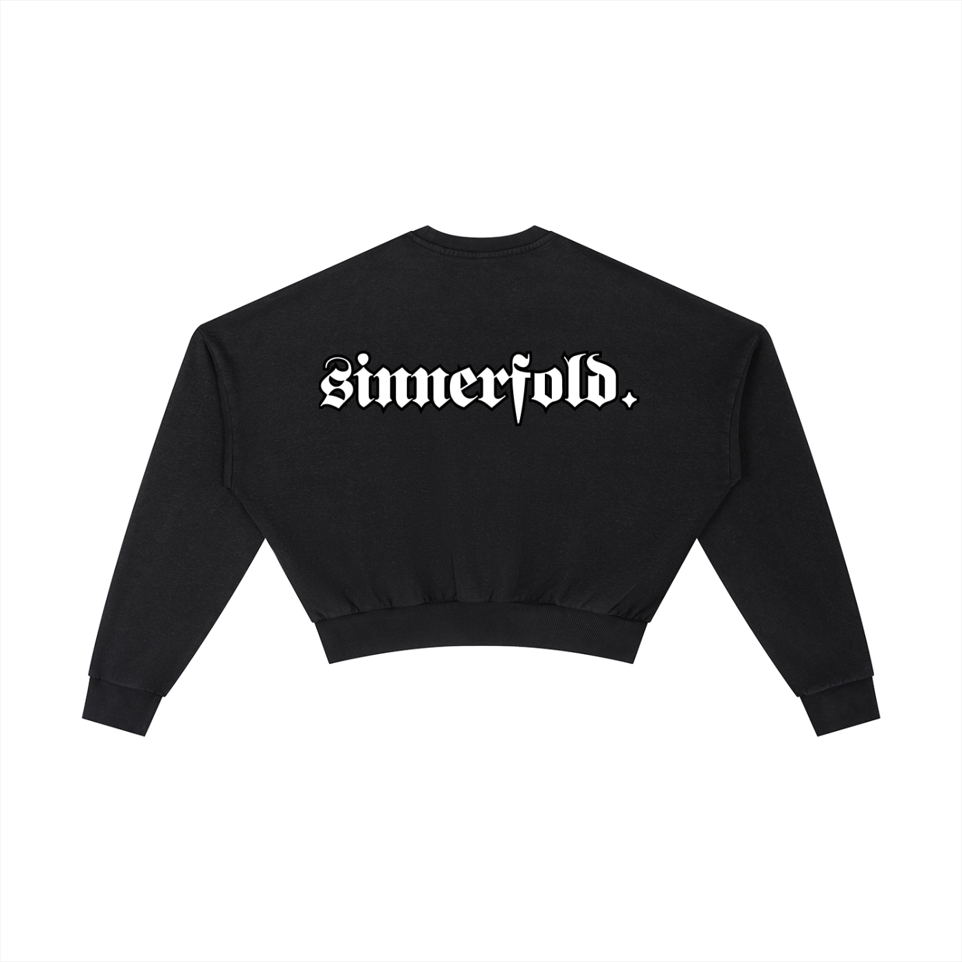 Vintage Angel Crop Sweatshirt