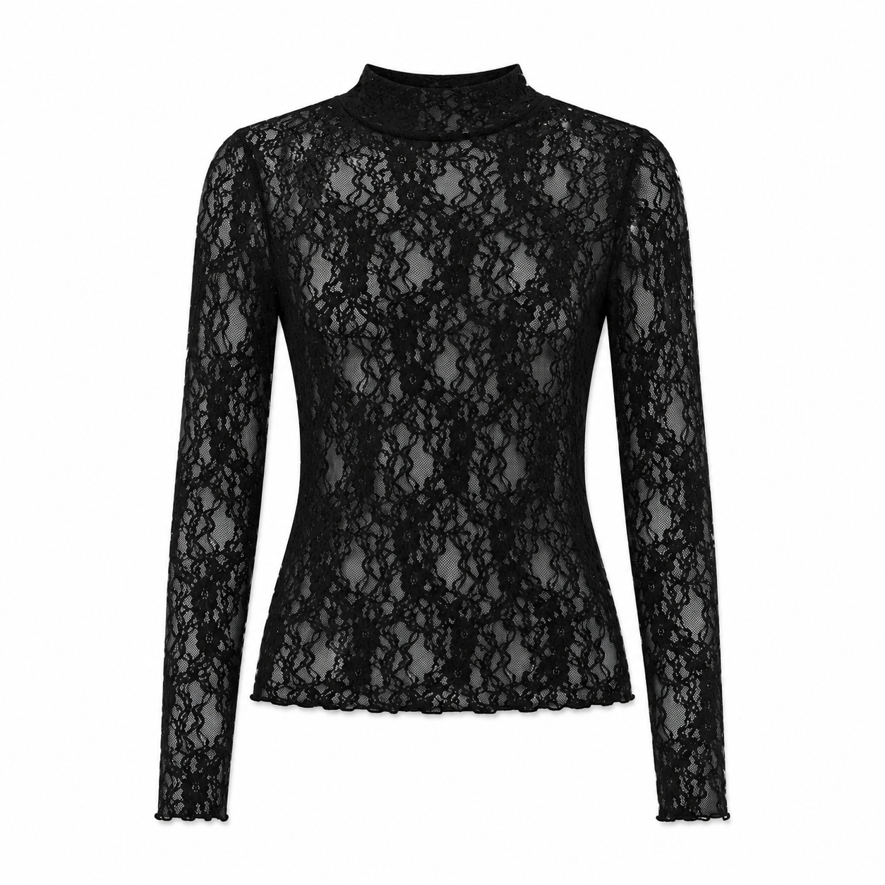 Black Dahlia Lace Top